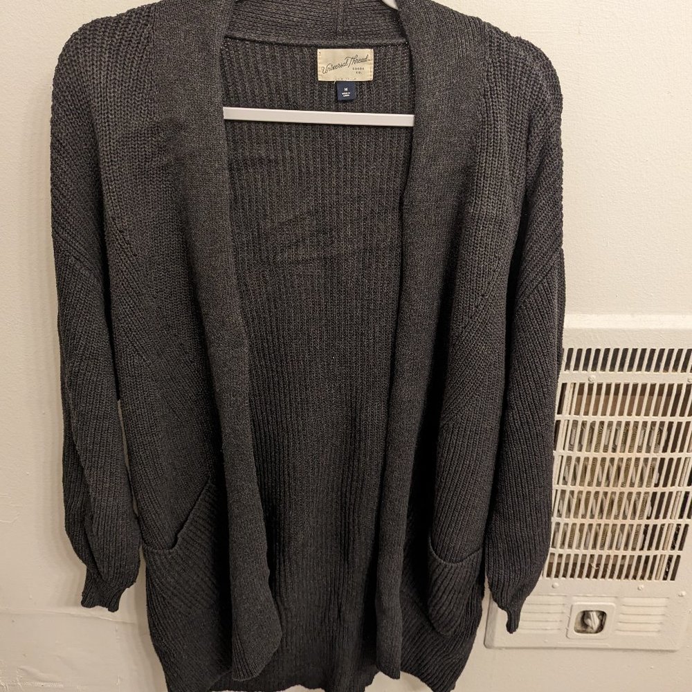Universal Thread Charcoal Grey Caridgan Women's M